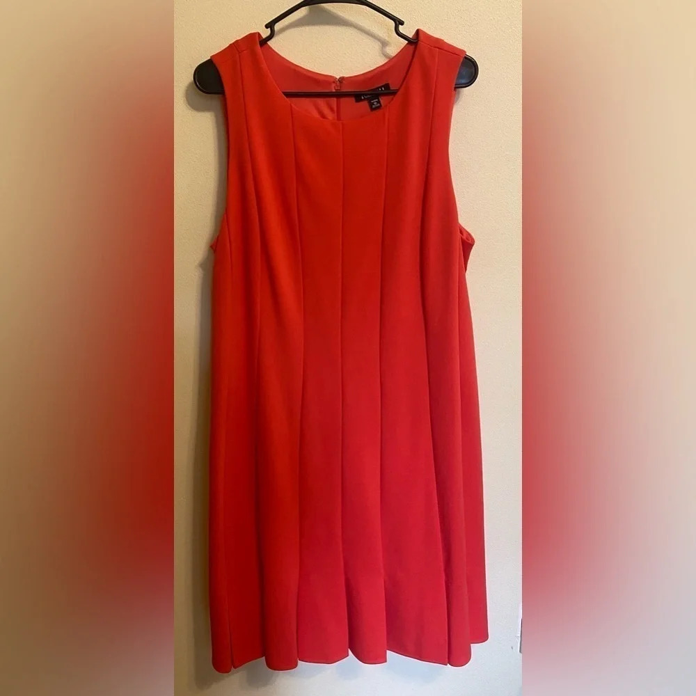 Roz & Ali | Coral Dress | Size 16 [A13]